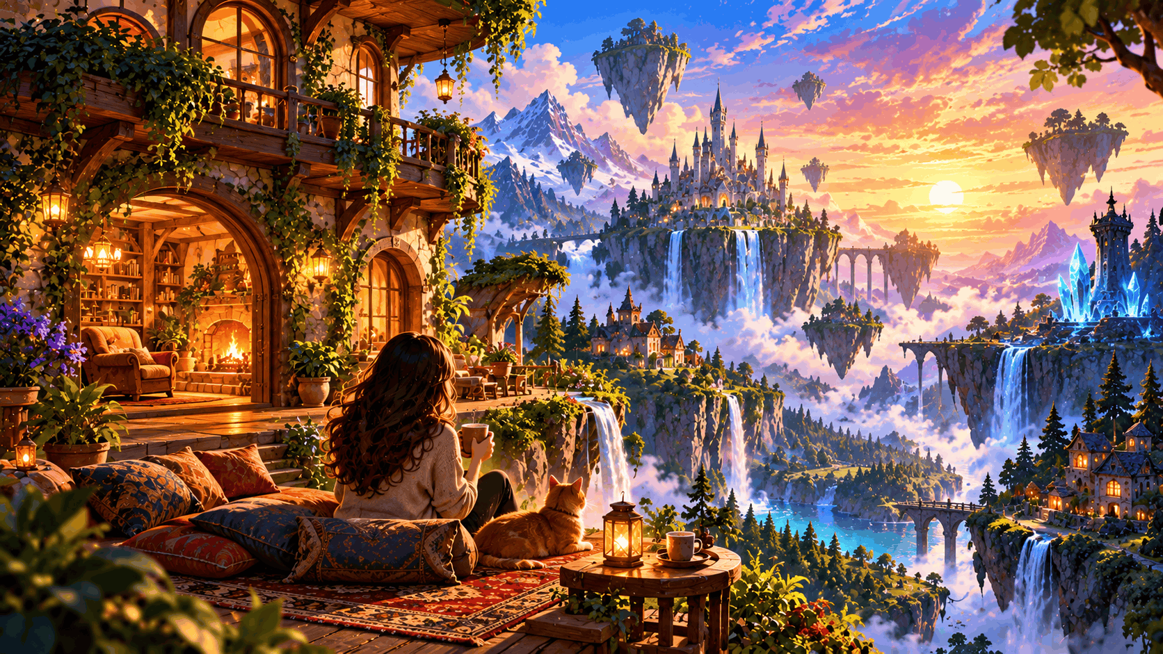 Como seria sua casa em um mundo fantástico?